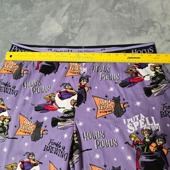 Disney‎ Hocus Pocus Lounge Sleep Pajama Pants 2X Plus Size Halloween - Picture 4 of 10